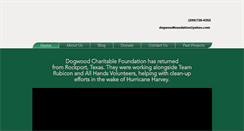Desktop Screenshot of dogwoodfoundation.org